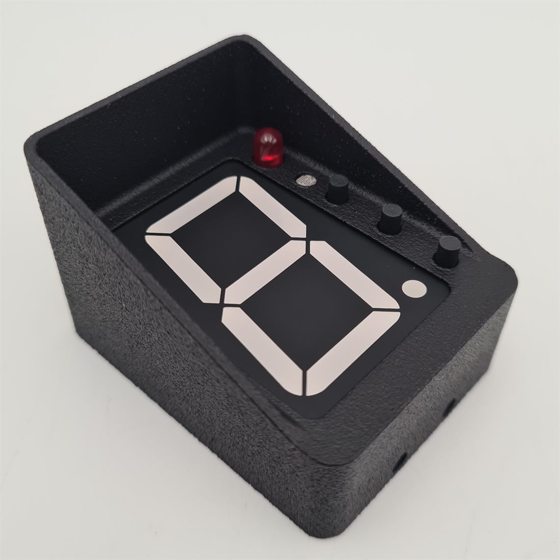 OBD2 Gear Display, sun shield and buttons detail