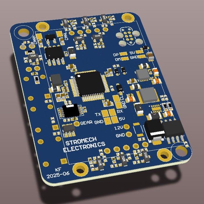 OBD2 Gear Display PCB
