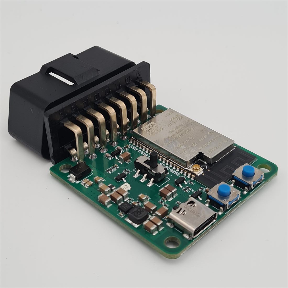 OBD-DEV PCB with ESP32 module